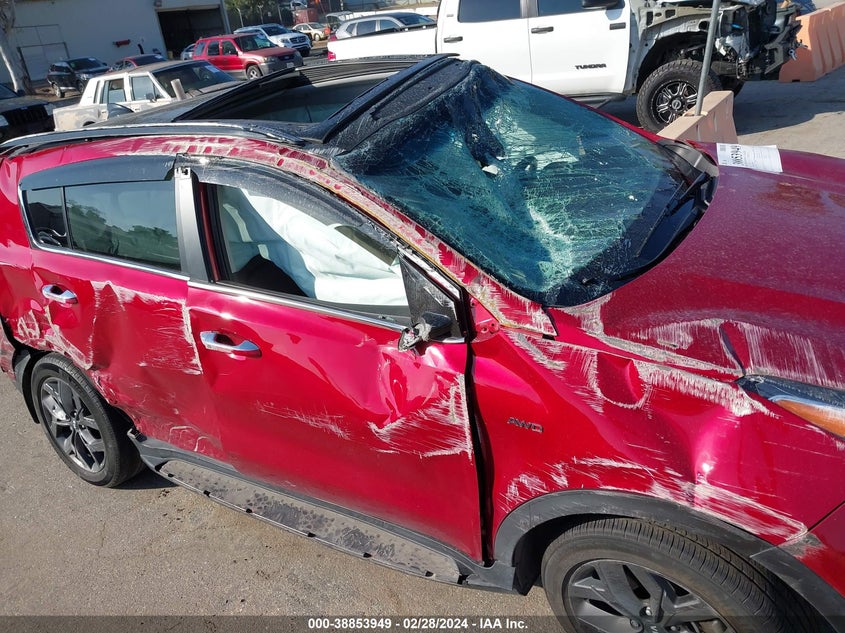 VIN KNDPNCAC8M7893557 2021 KIA SPORTAGE EX