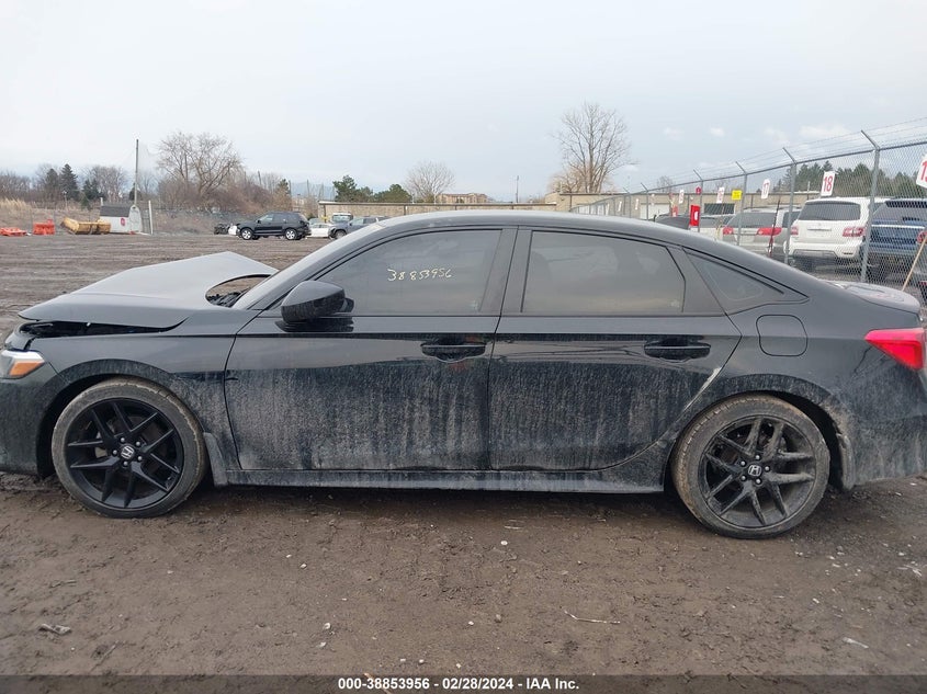 VIN 2HGFE2F56PH528403 2023 HONDA CIVIC SPORT