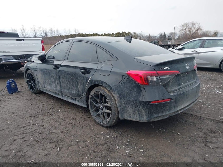 VIN 2HGFE2F56PH528403 2023 HONDA CIVIC SPORT