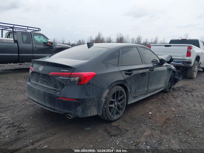 VIN 2HGFE2F56PH528403 2023 HONDA CIVIC SPORT