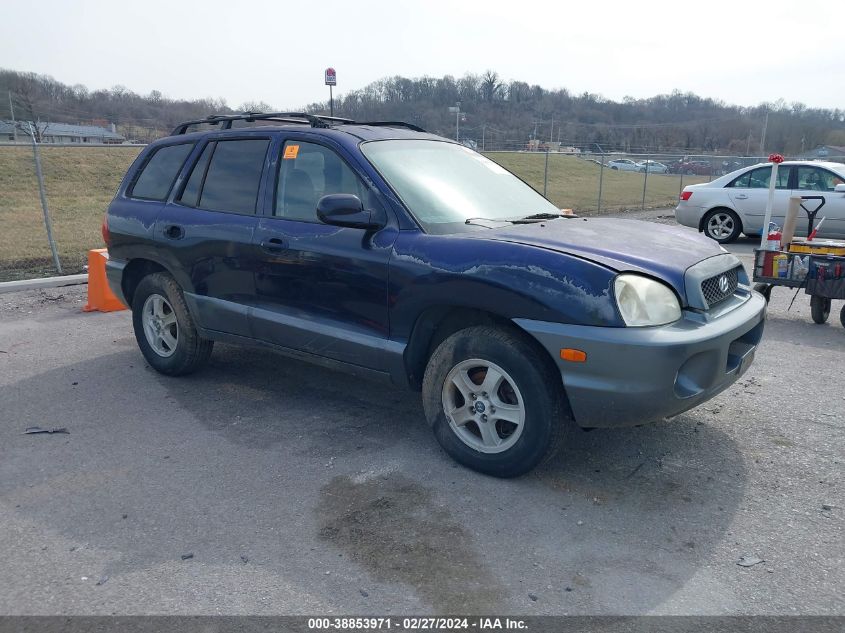 2004 Hyundai Santa Fe Gls VIN: KM8SC13D14U762994 Lot: 38853971