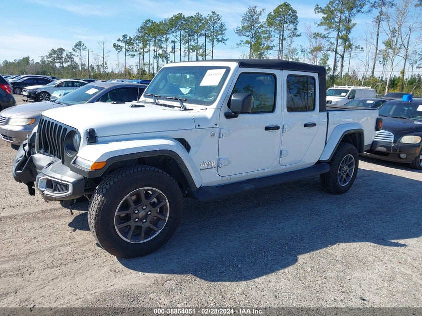 VIN 1C6HJTFG8PL552383 2023 JEEP GLADIATOR OVERLAND