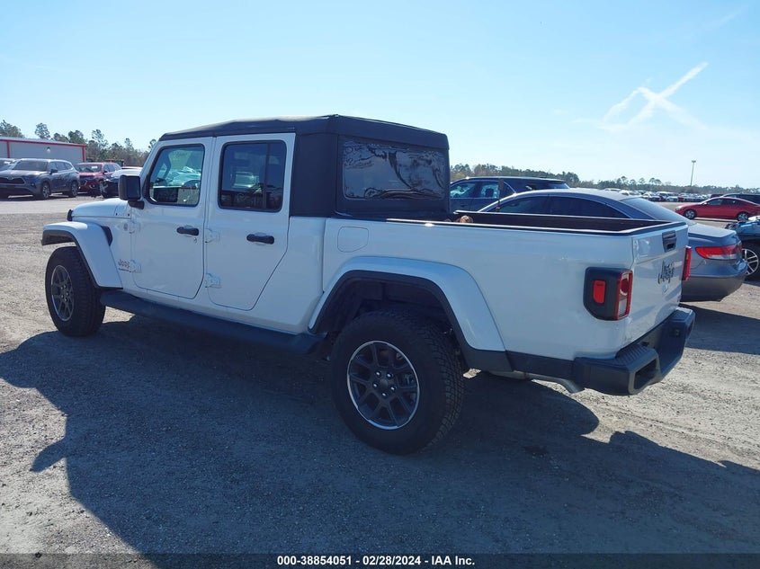 VIN 1C6HJTFG8PL552383 2023 JEEP GLADIATOR OVERLAND