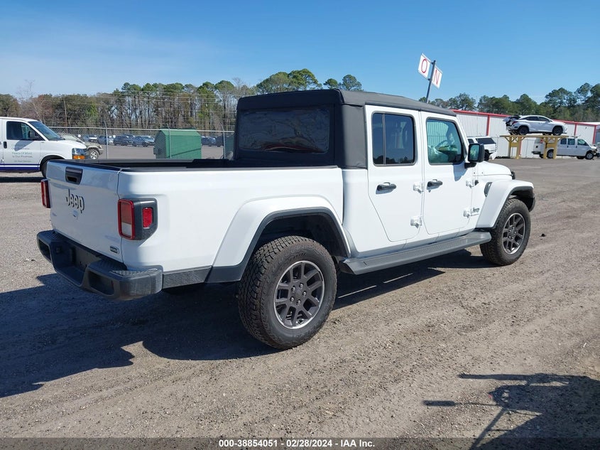 VIN 1C6HJTFG8PL552383 2023 JEEP GLADIATOR OVERLAND