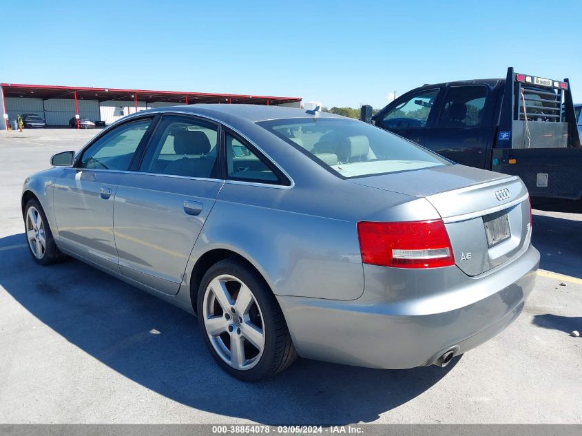 2008 Audi A6 3.2 VIN: WAUDH74F98N019370 Lot: 38854078