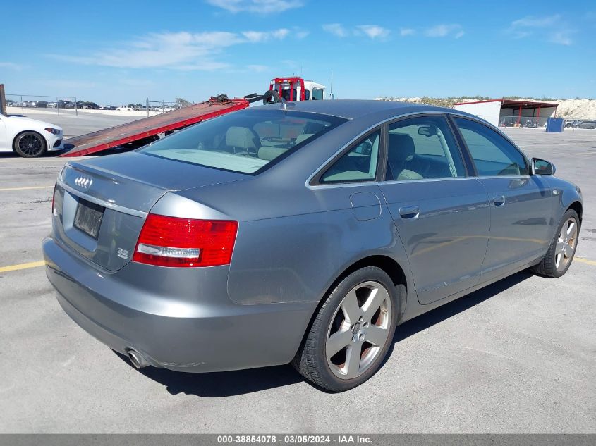 2008 Audi A6 3.2 VIN: WAUDH74F98N019370 Lot: 38854078