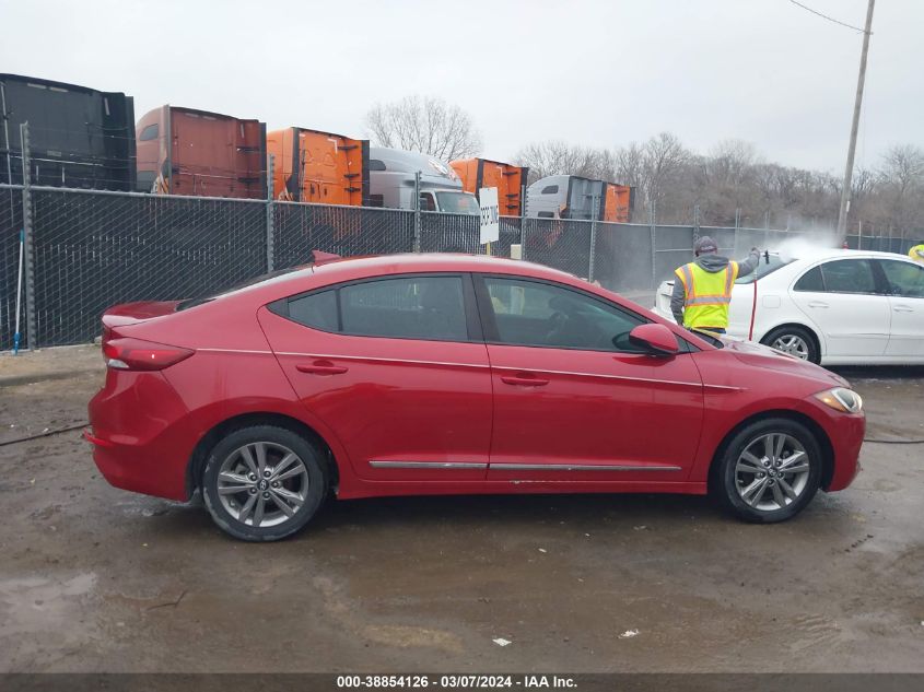 2018 Hyundai Elantra Sel VIN: KMHD84LF0JU453042 Lot: 38854126