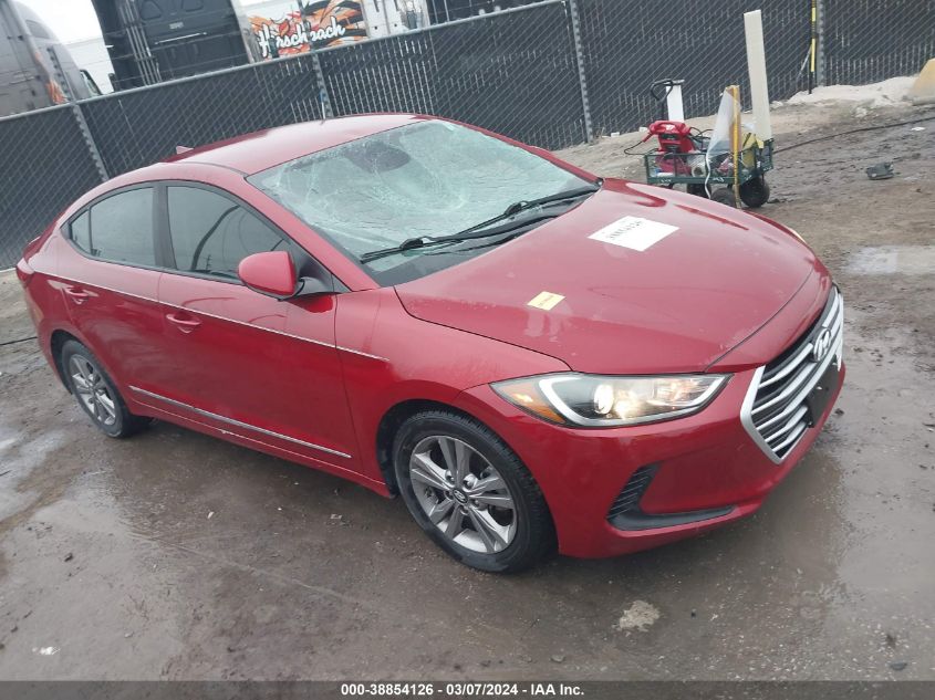 2018 HYUNDAI ELANTRA SEL - KMHD84LF0JU453042