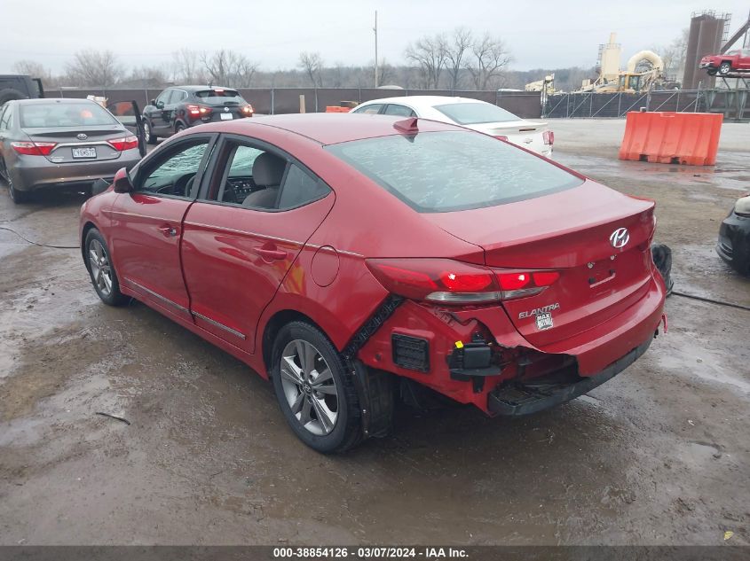 2018 Hyundai Elantra Sel VIN: KMHD84LF0JU453042 Lot: 38854126