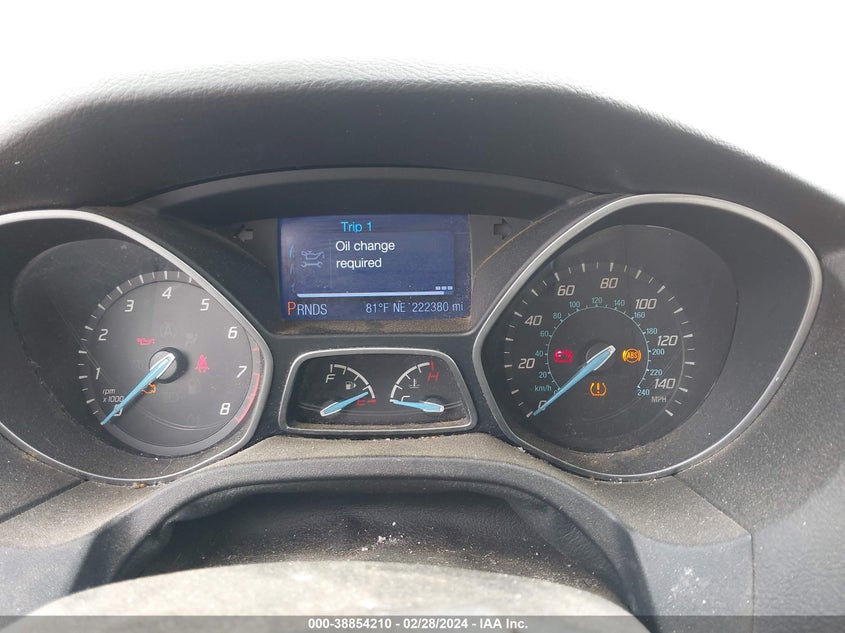 2013 FORD FOCUS SE - 1FADP3F21DL308456