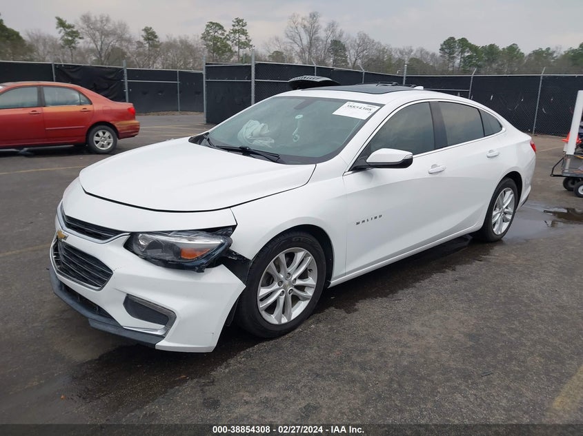 2018 CHEVROLET MALIBU LT - 1G1ZD5ST5JF154114