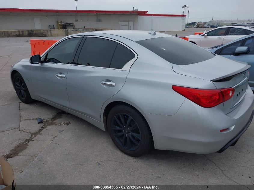 2014 Infiniti Q50 Premium/Sport VIN: JN1BV7AR2EM701609 Lot: 40601444