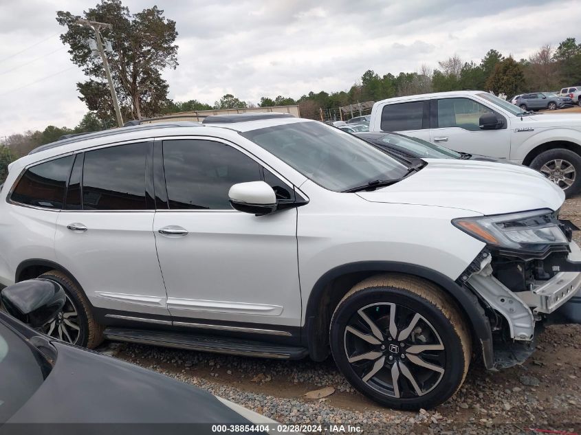 2020 Honda Pilot 2Wd Touring 8 Passenger VIN: 5FNYF5H92LB015817 Lot: 38854404