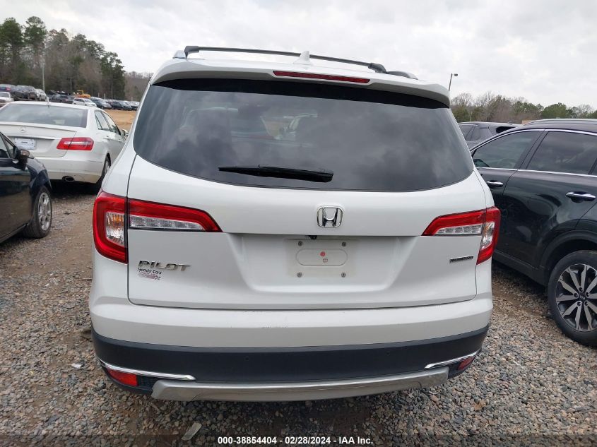 2020 Honda Pilot 2Wd Touring 8 Passenger VIN: 5FNYF5H92LB015817 Lot: 38854404