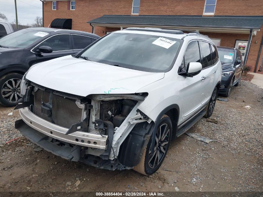 2020 Honda Pilot 2Wd Touring 8 Passenger VIN: 5FNYF5H92LB015817 Lot: 38854404