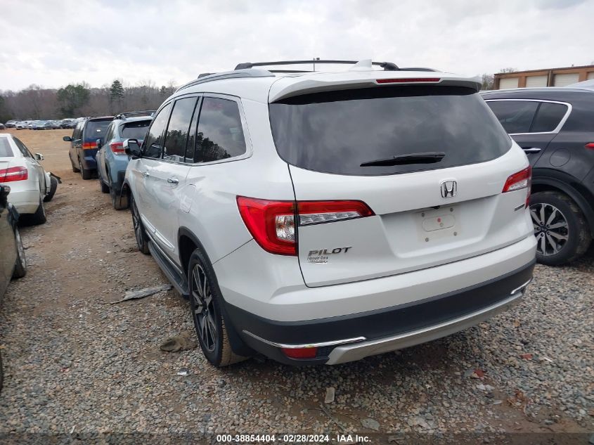 2020 Honda Pilot 2Wd Touring 8 Passenger VIN: 5FNYF5H92LB015817 Lot: 38854404