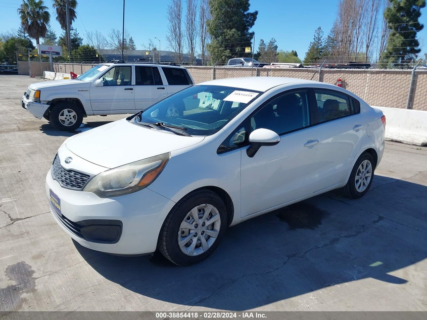 2013 KIA RIO LX - KNADM4A34D6155429