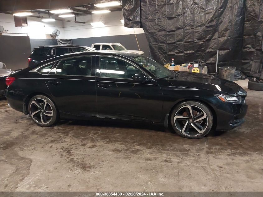 2021 Honda Accord Sport VIN: 1HGCV1F3XMA124817 Lot: 38854430