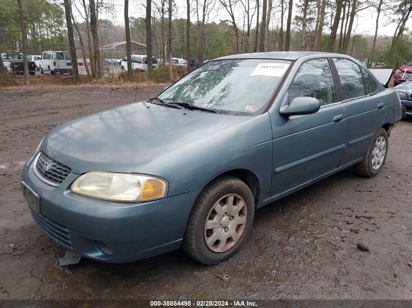 2001 Nissan Sentra Gxe VIN: 3N1CB51D71L439533 Lot: 38854495