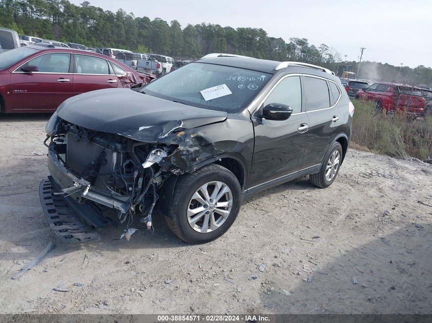 2015 NISSAN ROGUE S/SL/SV - KNMAT2MT1FP527377