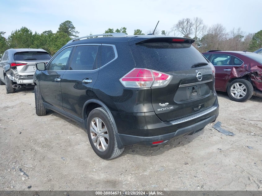 2015 NISSAN ROGUE S/SL/SV - KNMAT2MT1FP527377