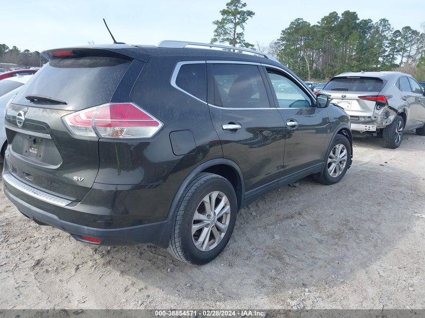 2015 NISSAN ROGUE S/SL/SV - KNMAT2MT1FP527377