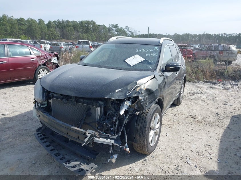 2015 NISSAN ROGUE S/SL/SV - KNMAT2MT1FP527377