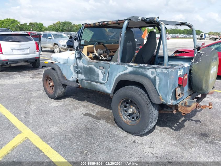 1994 Jeep Wrangler / Yj S VIN: 1J4FY19PXRP458832 Lot: 38854608