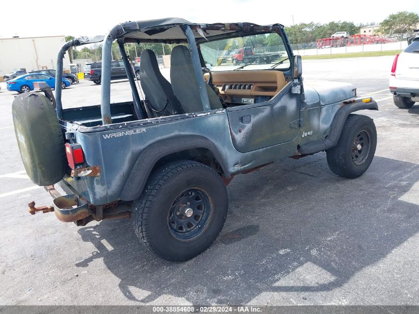 1994 Jeep Wrangler / Yj S VIN: 1J4FY19PXRP458832 Lot: 38854608