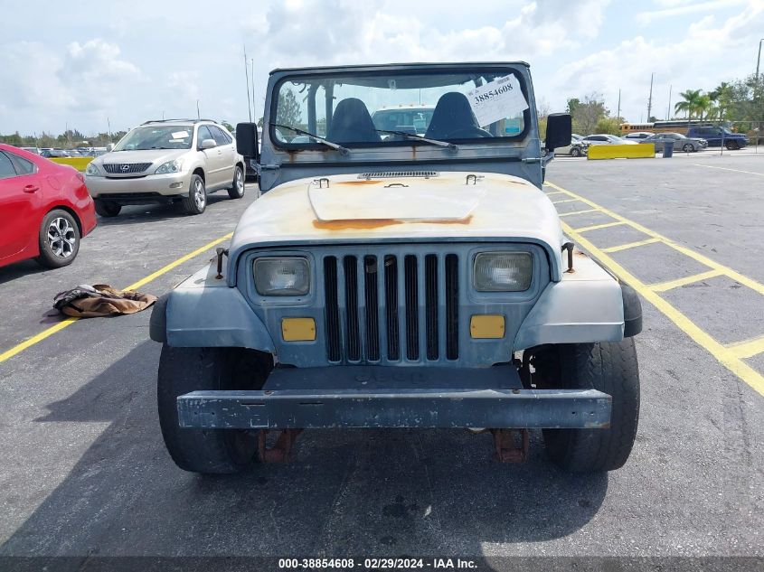 1994 Jeep Wrangler / Yj S VIN: 1J4FY19PXRP458832 Lot: 38854608