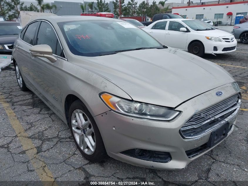 2015 Ford Fusion Titanium Phev VIN: 3FA6P0SU9FR280716 Lot: 47557414