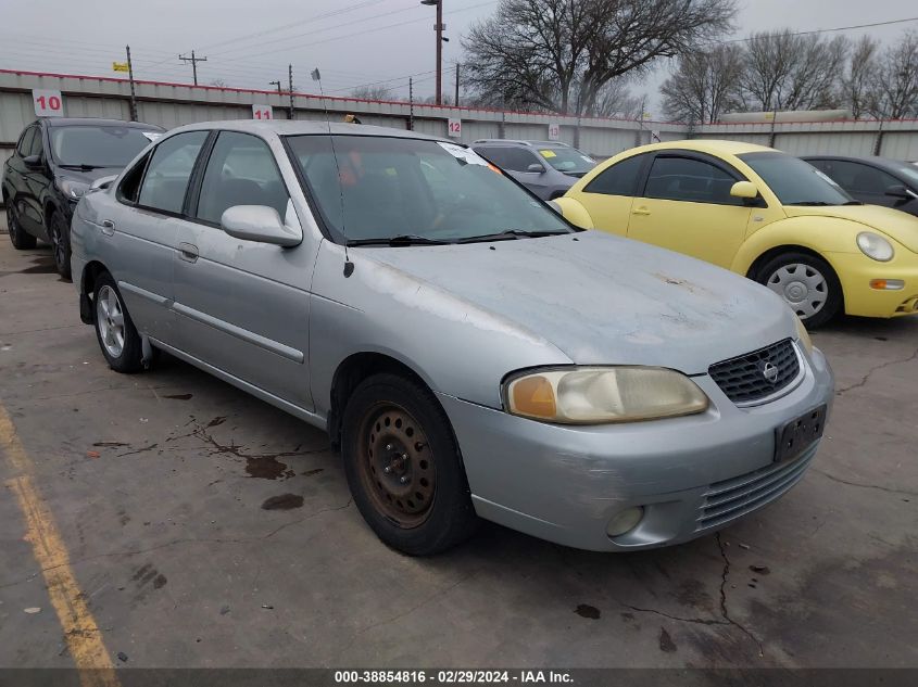 2002 Nissan Sentra Gxe VIN: 3N1CB51D92L631053 Lot: 38854816