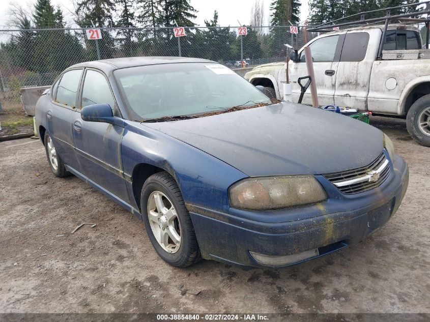 2005 Chevrolet Impala Ls VIN: 2G1WH52K759383343 Lot: 38854840