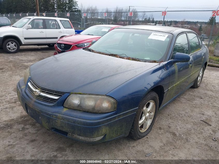 2005 Chevrolet Impala Ls VIN: 2G1WH52K759383343 Lot: 38854840