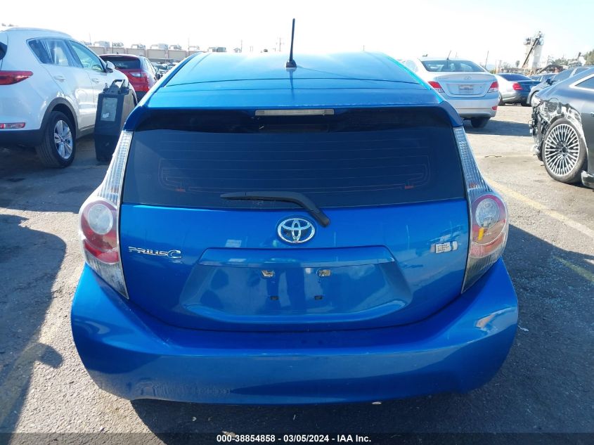 2013 Toyota Prius C Two VIN: JTDKDTB3XD1042178 Lot: 38854858