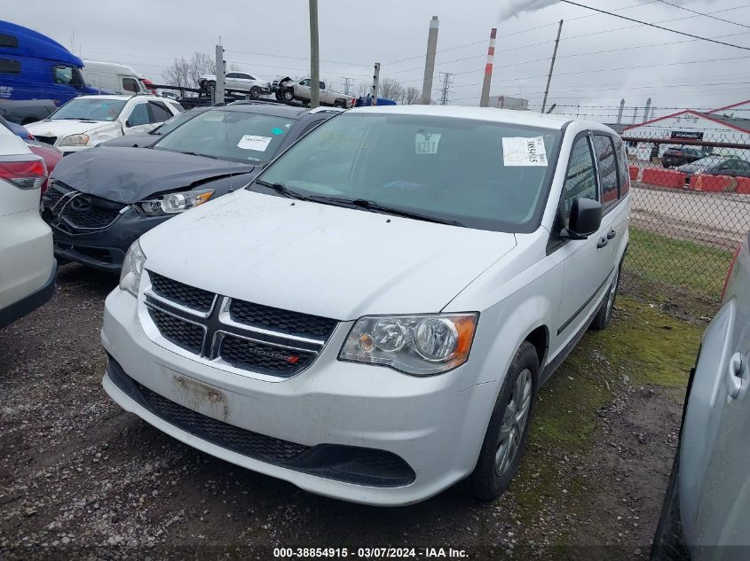 2016 Dodge Grand Caravan American Value Pkg VIN: 2C4RDGBG8GR400866 Lot: 38854915