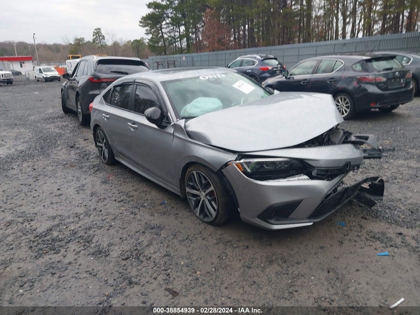 VIN 2HGFE1F96NH326767 2022 HONDA CIVIC TOURING