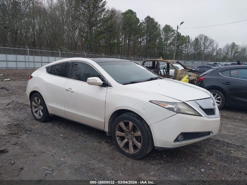 2010 Acura Zdx VIN: 2HNYB1H42AH500615 Lot: 38855032