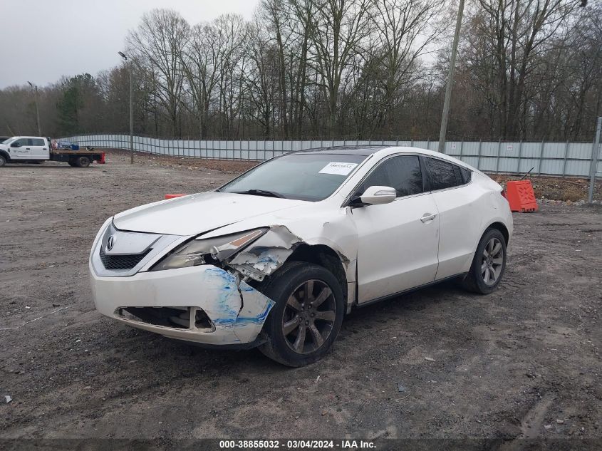 2010 Acura Zdx VIN: 2HNYB1H42AH500615 Lot: 38855032