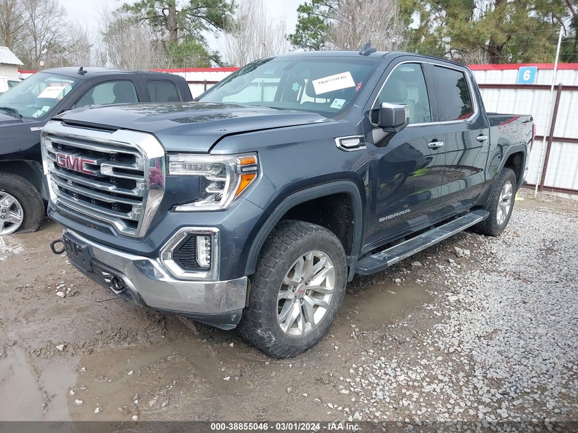 2020 GMC SIERRA 1500 4WD  SHORT BOX SLT - 3GTU9DED4LG105876