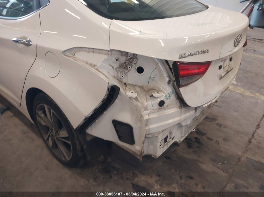 2014 HYUNDAI ELANTRA LIMITED - 5NPDH4AE5EH465959