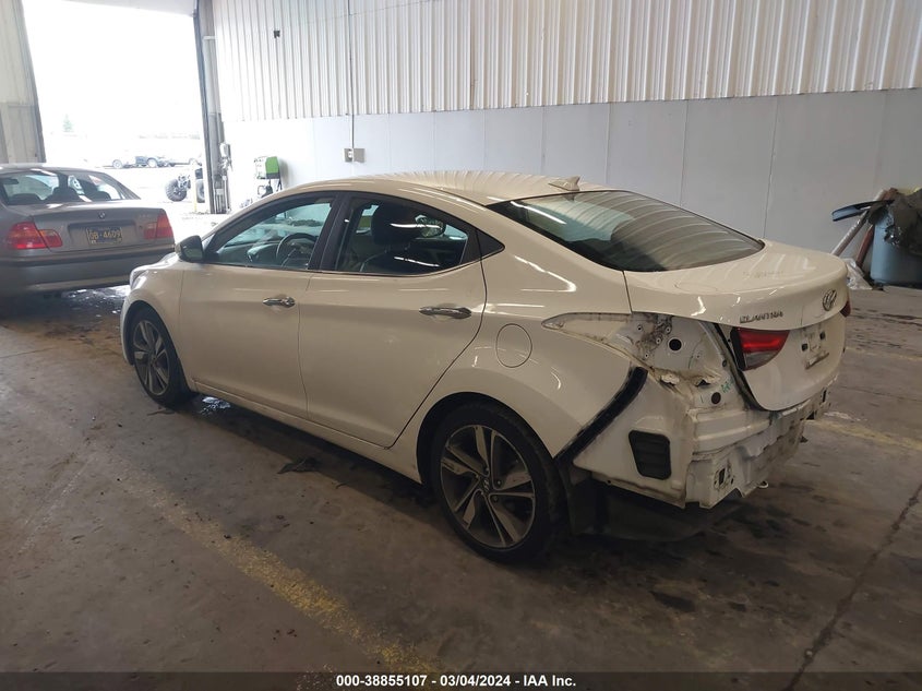 2014 HYUNDAI ELANTRA LIMITED - 5NPDH4AE5EH465959