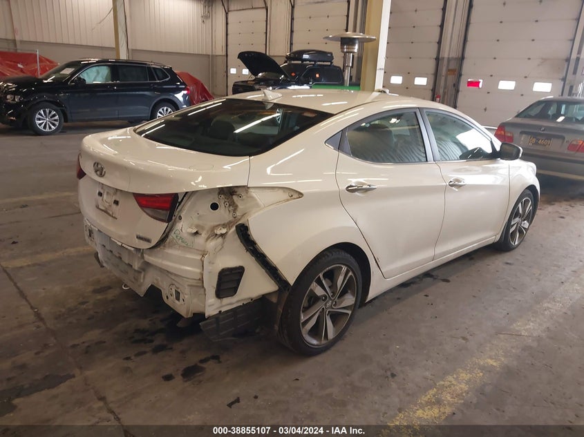 2014 HYUNDAI ELANTRA LIMITED - 5NPDH4AE5EH465959