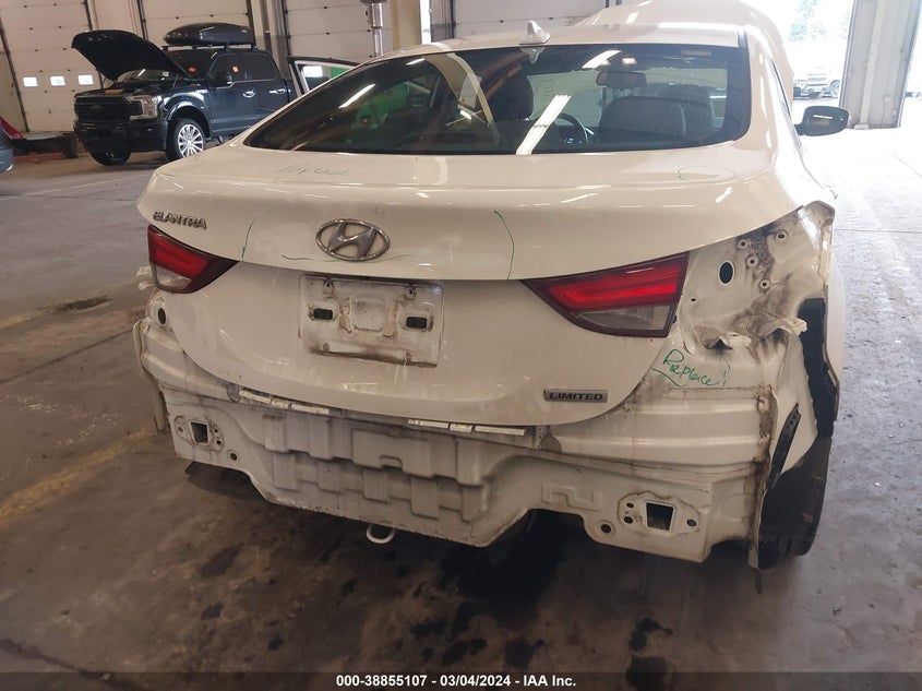 2014 HYUNDAI ELANTRA LIMITED - 5NPDH4AE5EH465959