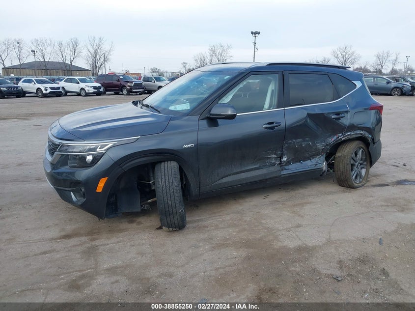 2021 Kia Seltos S VIN: KNDEUCAA1M7173820 Lot: 38855250