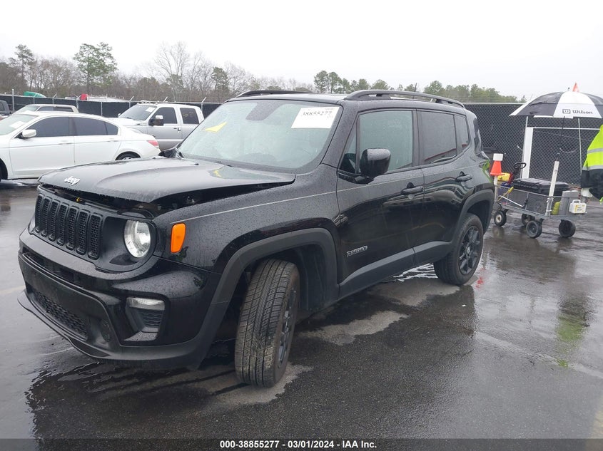 VIN ZACNJBAB3LPL08614 2020 JEEP RENEGADE SPORT 4X4