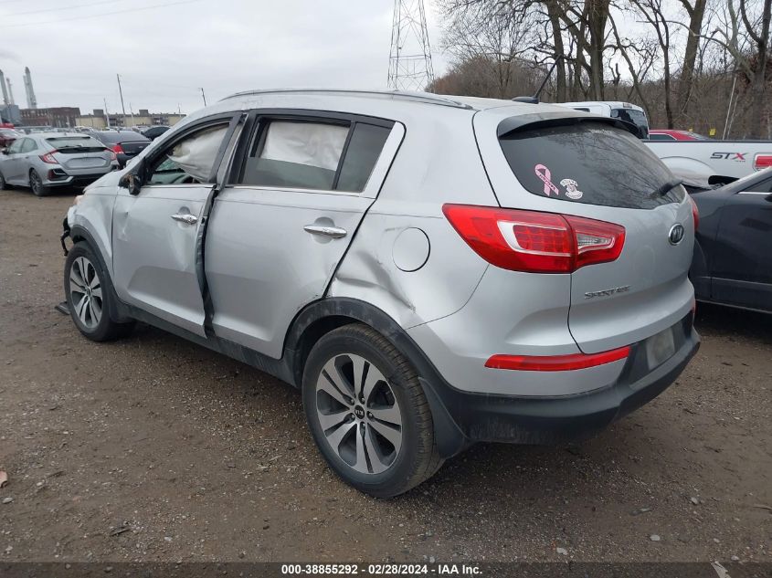 2011 Kia Sportage Ex VIN: KNDPC3A25B7051396 Lot: 38855292