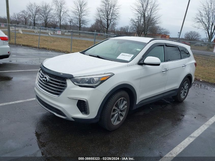 2017 HYUNDAI SANTA FE SE - KM8SM4HF2HU169725