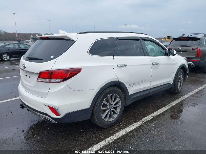 2017 HYUNDAI SANTA FE SE - KM8SM4HF2HU169725