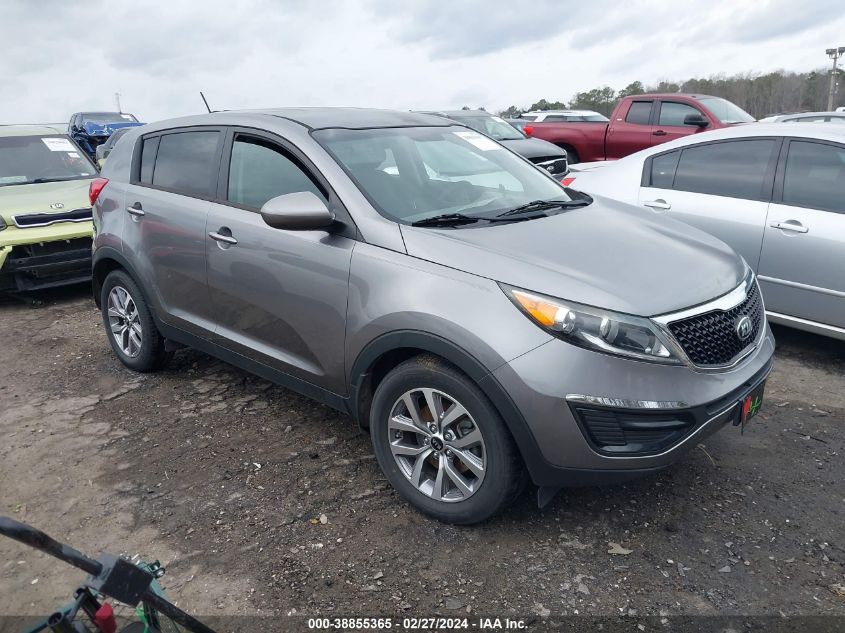 2016 Kia Sportage Lx VIN: KNDPB3AC7G7847683 Lot: 38855365